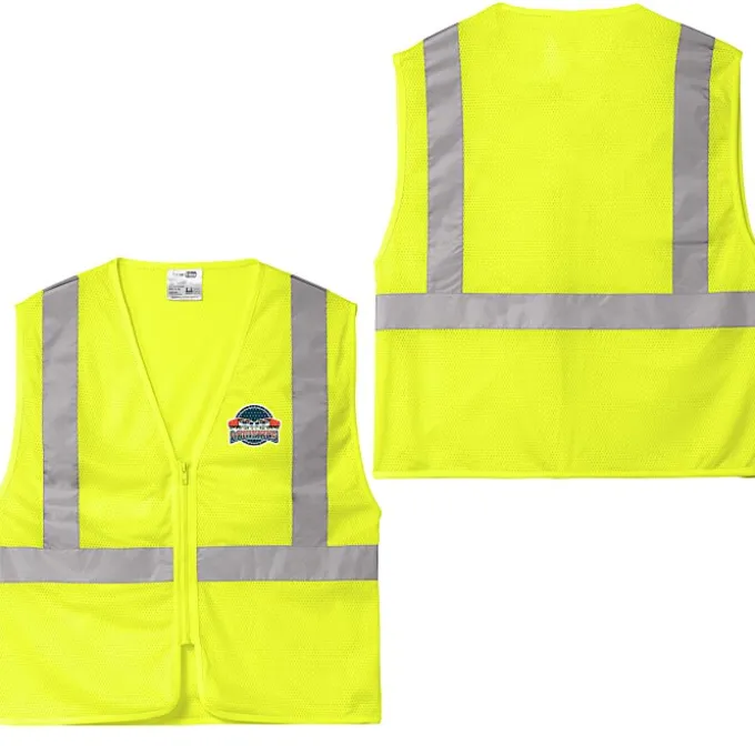 Reflective Zippered Vest