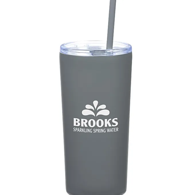 Refresh Baylos Vacuum Tumbler with Straw - 20 oz