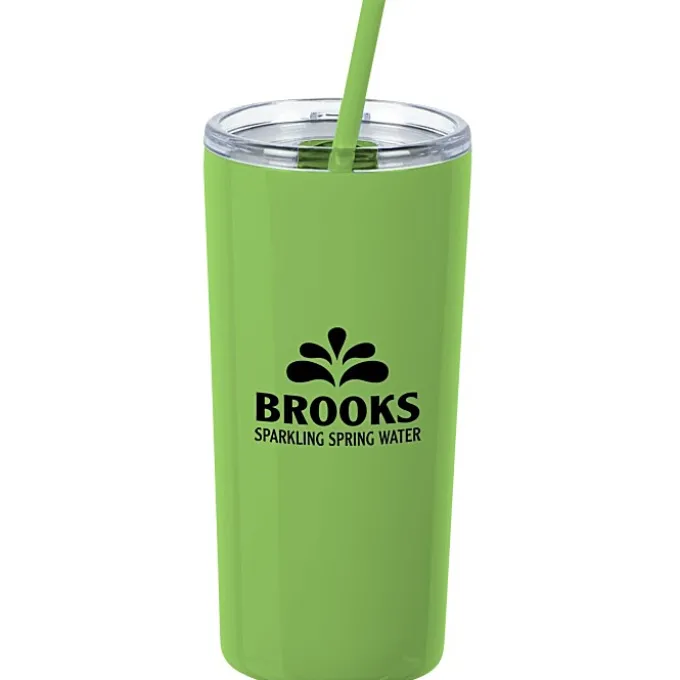 Refresh Baylos Vacuum Tumbler with Straw - 20 oz - 24 hr