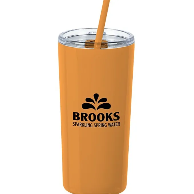 Refresh Baylos Vacuum Tumbler with Straw - 20 oz - 24 hr