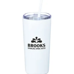 Refresh Baylos Vacuum Tumbler with Straw - 20 oz - 24 hr