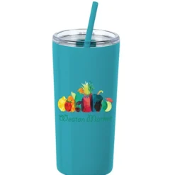 Refresh Baylos Vacuum Tumbler with Straw - 20 oz - Full Color