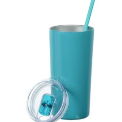 Refresh Baylos Vacuum Tumbler with Straw - 20 oz - Laser Engraved