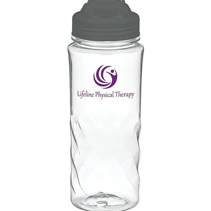 Refresh Captivate Water Bottle with Flip Lid - 20 oz - Clear