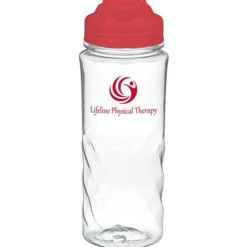 Refresh Captivate Water Bottle with Flip Lid - 20 oz - Clear