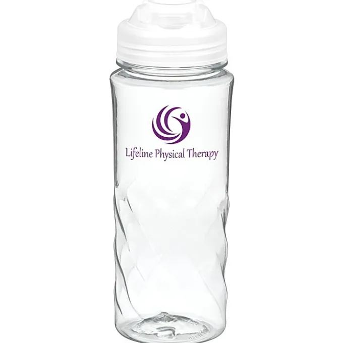 Refresh Captivate Water Bottle with Flip Lid - 20 oz - Clear