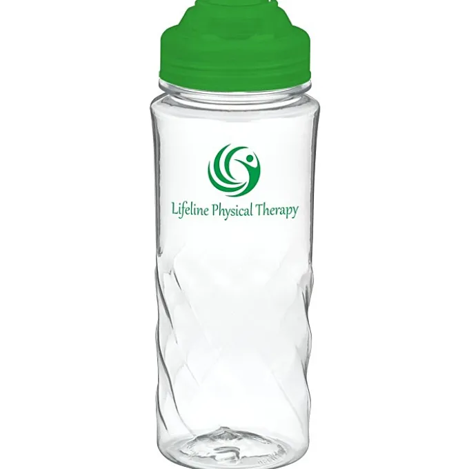 Refresh Captivate Water Bottle with Flip Lid - 20 oz - Clear