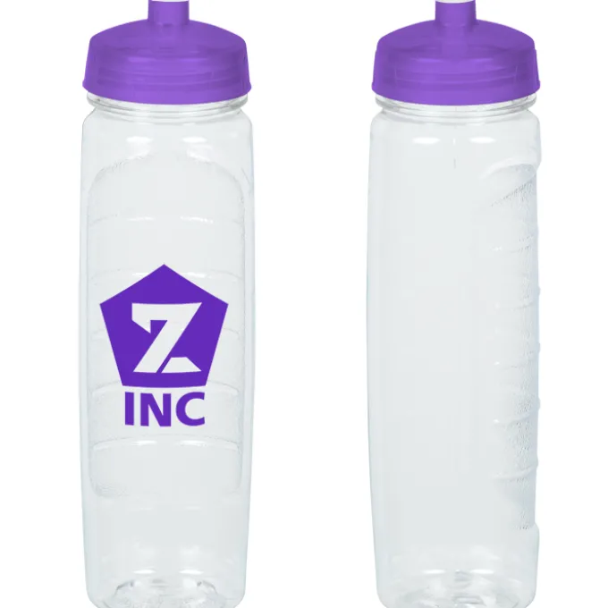 Refresh Clutch Water Bottle - 28 oz - Clear - 24 hr