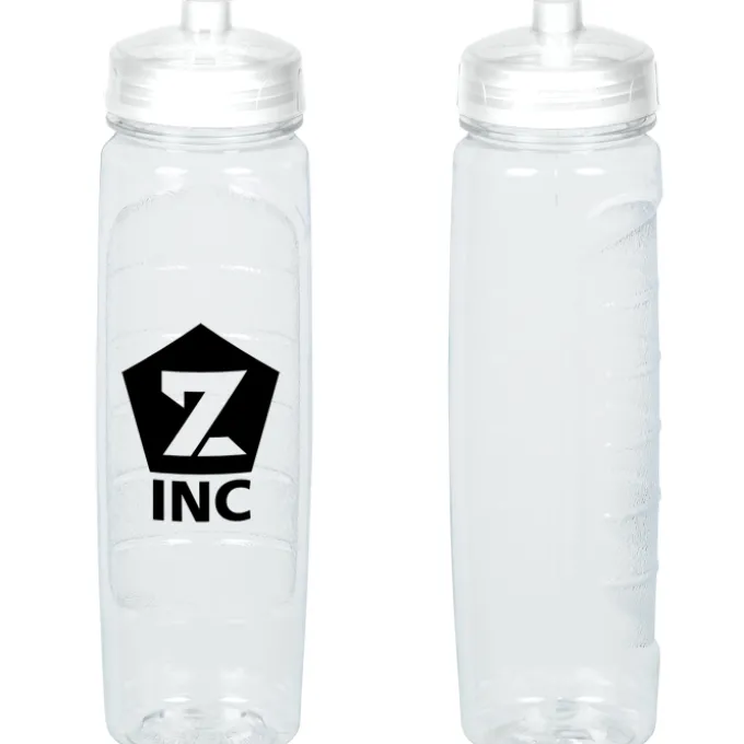 Refresh Clutch Water Bottle - 28 oz - Clear - 24 hr