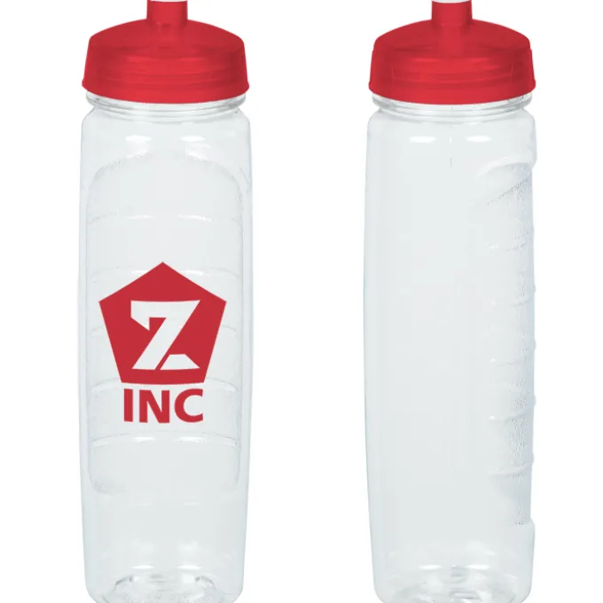 Refresh Clutch Water Bottle - 28 oz - Clear - 24 hr