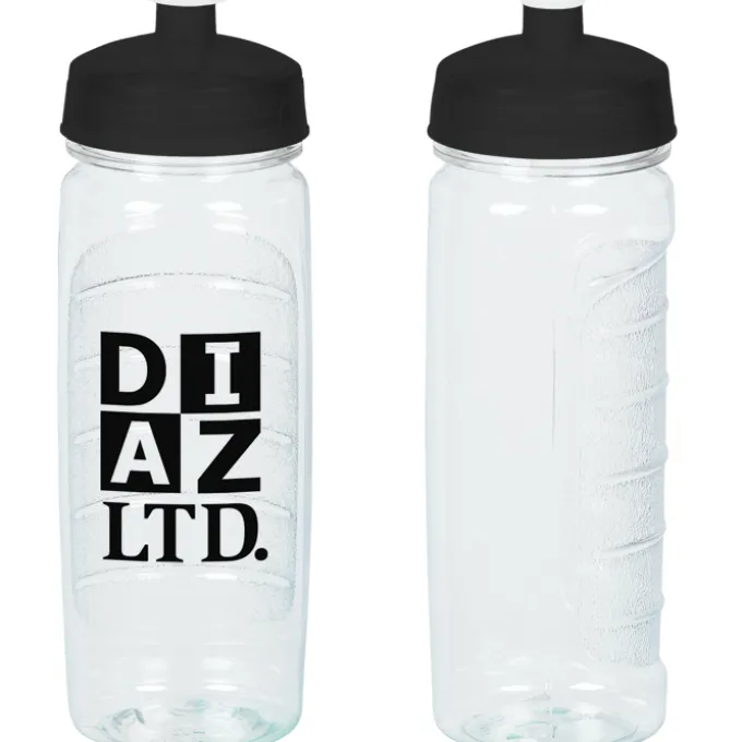 Refresh Clutch Water Bottle - 20 oz- Clear - 24 hr