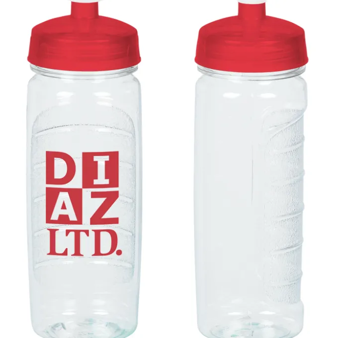 Refresh Clutch Water Bottle - 20 oz- Clear - 24 hr