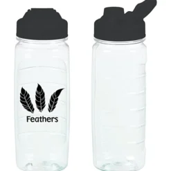 Refresh Clutch Water Bottle with Flip Lid - 20 oz - Clear