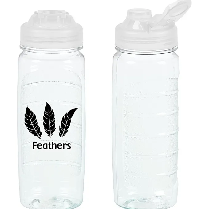 Refresh Clutch Water Bottle with Flip Lid - 20 oz - Clear