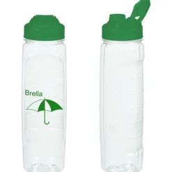 Refresh Clutch Water Bottle with Flip Lid - 28 oz - Clear