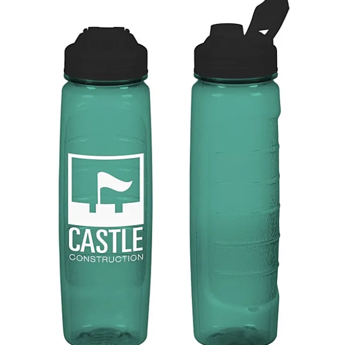Refresh Clutch Water Bottle with Flip Lid - 28 oz