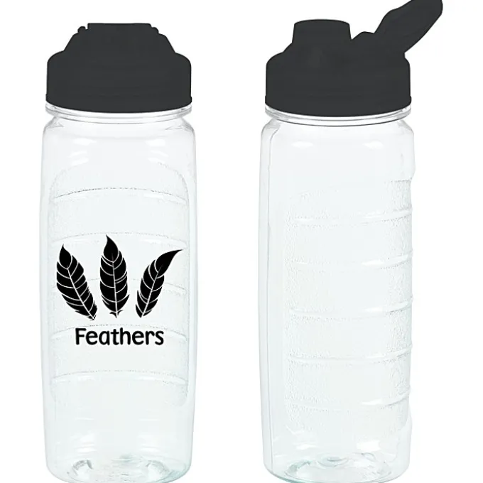 Refresh Clutch Water Bottle with Flip Lid - 20 oz - Clear - 24 hr