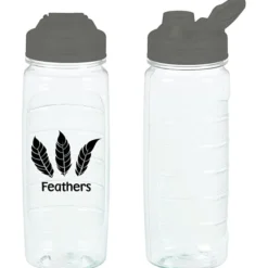 Refresh Clutch Water Bottle with Flip Lid - 20 oz - Clear - 24 hr