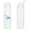 Refresh Clutch Water Bottle with Flip Lid - 28 oz - Clear - 24 hr