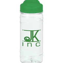 Refresh Cyclone Water Bottle with Flip Lid - 16 oz - Clear
