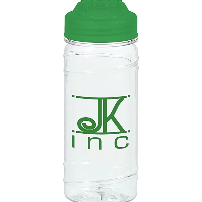 Refresh Cyclone Water Bottle with Flip Lid - 16 oz - Clear