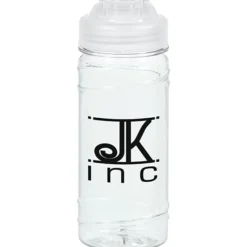 Refresh Cyclone Water Bottle with Flip Lid - 16 oz - Clear