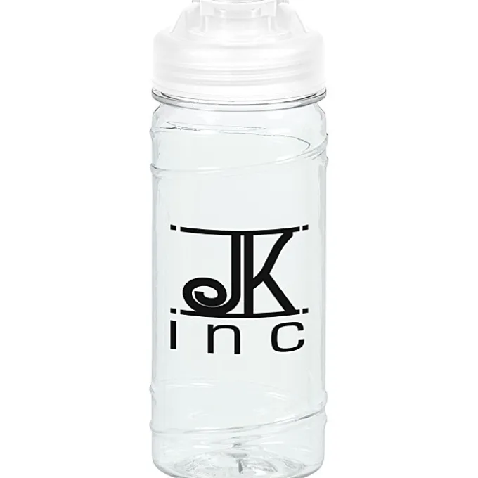 Refresh Cyclone Water Bottle with Flip Lid - 16 oz - Clear