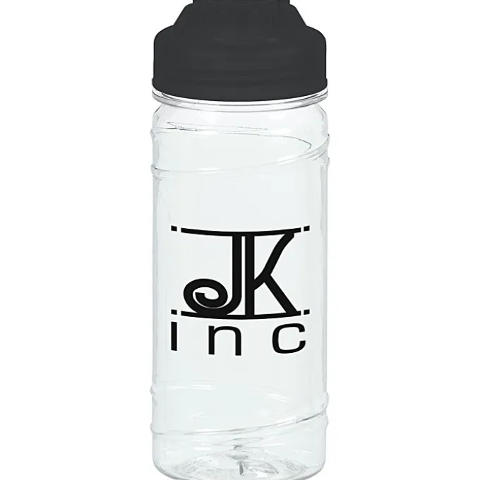 Refresh Cyclone Water Bottle with Flip Lid - 16 oz - Clear