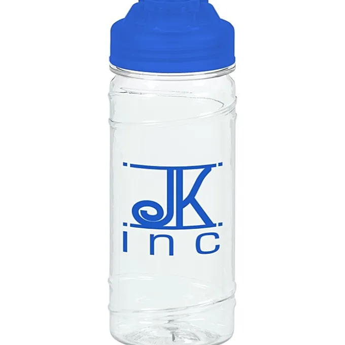 Refresh Cyclone Water Bottle with Flip Lid - 16 oz - Clear