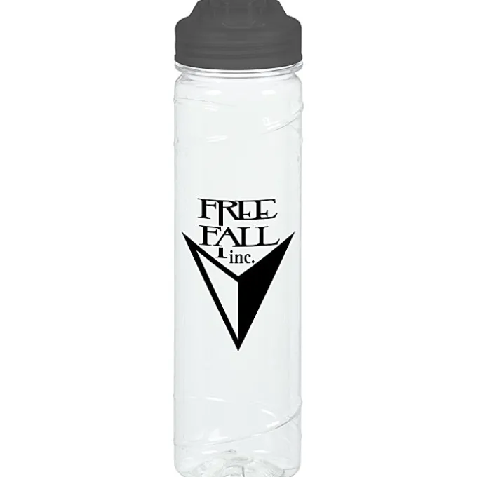 Refresh Cyclone Water Bottle with Flip Lid - 24 oz - Clear