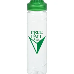 Refresh Cyclone Water Bottle with Flip Lid - 24 oz - Clear