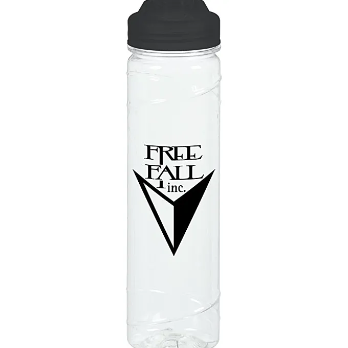 Refresh Cyclone Water Bottle with Flip Lid - 24 oz - Clear