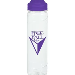 Refresh Cyclone Water Bottle with Flip Lid - 24 oz - Clear