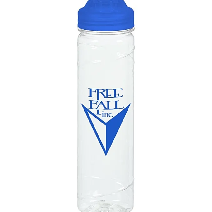 Refresh Cyclone Water Bottle with Flip Lid - 24 oz - Clear