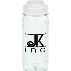 Refresh Cyclone Water Bottle with Flip Lid - 16 oz - Clear - 24 hr
