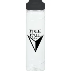 Refresh Cyclone Water Bottle with Flip Lid - 24 oz - Clear - 24 hr