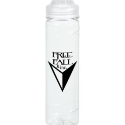 Refresh Cyclone Water Bottle with Flip Lid - 24 oz - Clear - 24 hr