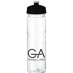 Refresh Edge Water Bottle - 24 oz - Clear - 24 hr