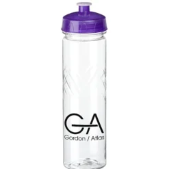 Refresh Edge Water Bottle - 24 oz - Clear - 24 hr