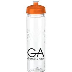 Refresh Edge Water Bottle - 24 oz - Clear - 24 hr