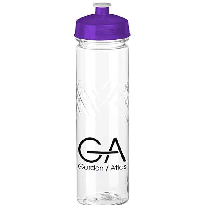 Refresh Edge Water Bottle - 24 oz - Clear - 24 hr