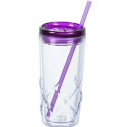 Refresh Simplex Tumbler with Straw - 16 oz - Clear