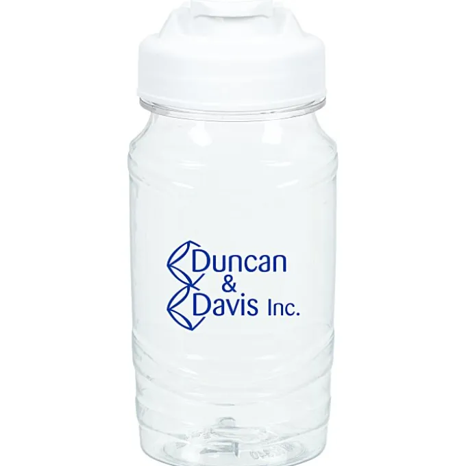 Refresh Surge Water Bottle with Flip Lid - 16 oz - Clear