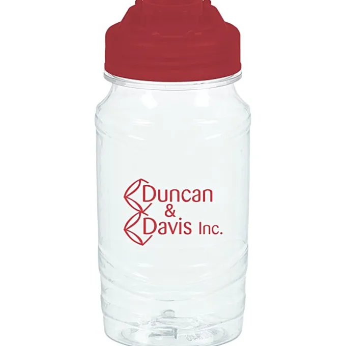 Refresh Surge Water Bottle with Flip Lid - 16 oz - Clear