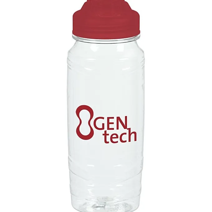 Refresh Surge Water Bottle with Flip Lid - 24 oz - Clear