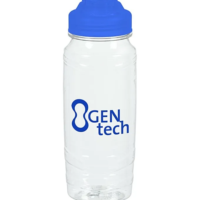 Refresh Surge Water Bottle with Flip Lid - 24 oz - Clear