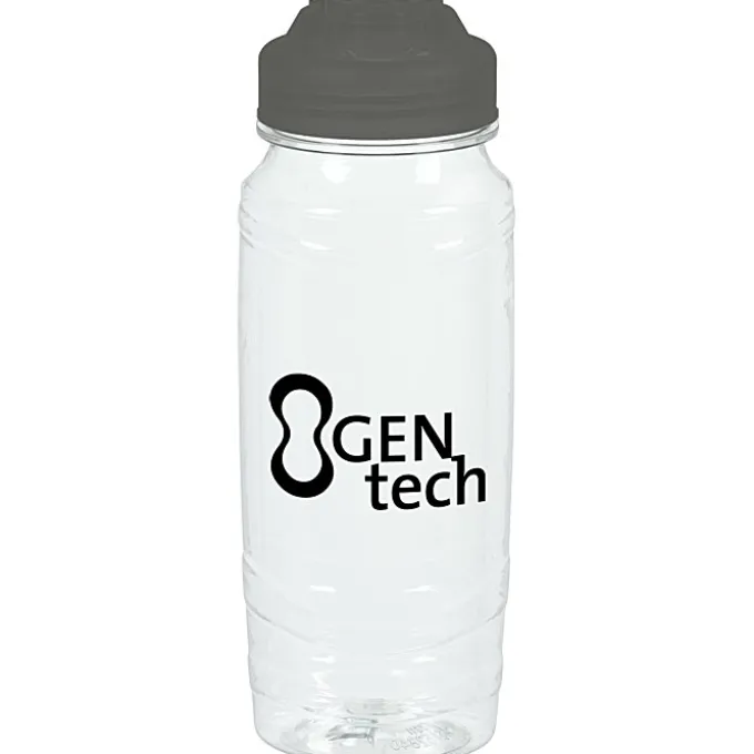 Refresh Surge Water Bottle with Flip Lid - 24 oz - Clear