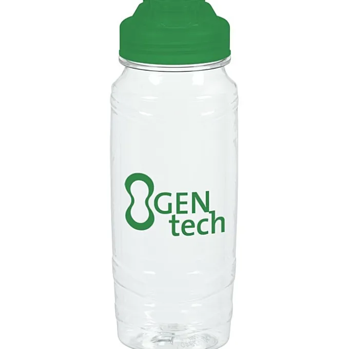 Refresh Surge Water Bottle with Flip Lid - 24 oz - Clear