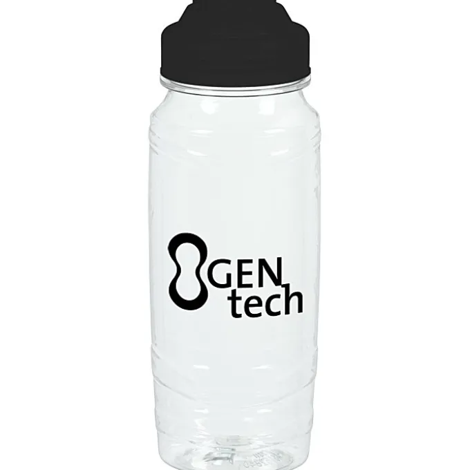 Refresh Surge Water Bottle with Flip Lid - 24 oz - Clear