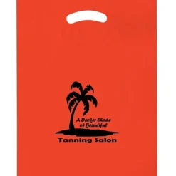 Reinforced Handle Plastic Bag - 15 inches x 12 inches